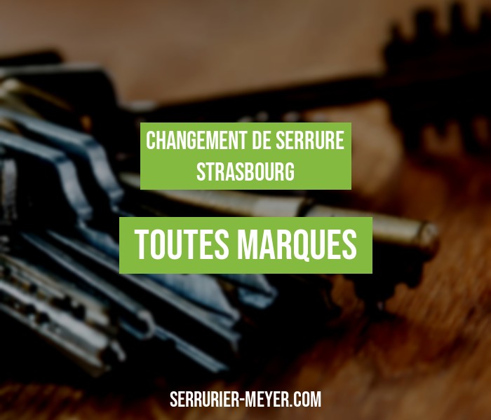 changement de serrurier par serrurier Meyer